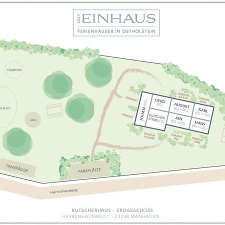 Reetdachhaus Mit Naehe Zur Ostsee, Aussensauna, Spielplatz & Grossem Garten Manhagen Eksteriør bilde